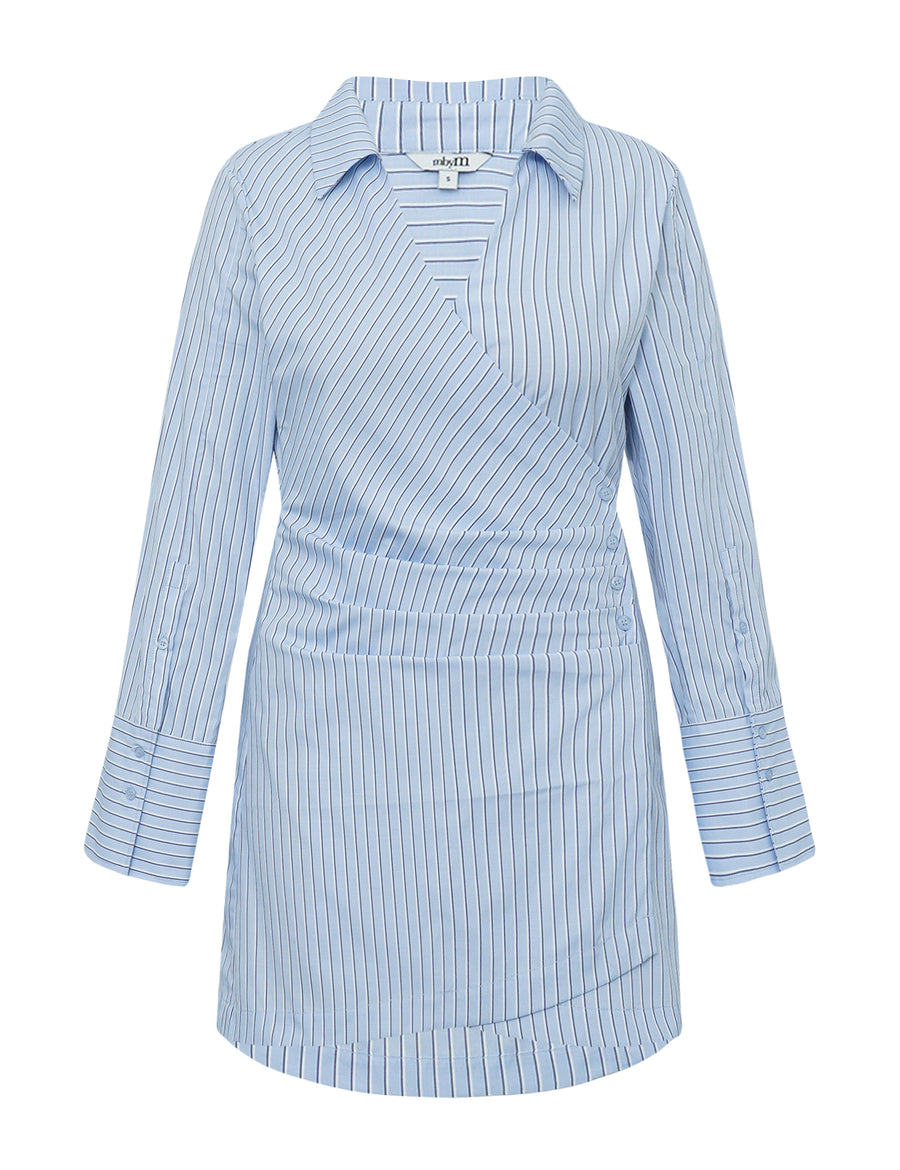 Saffira Dress van MbyM, kleur Blue Navy