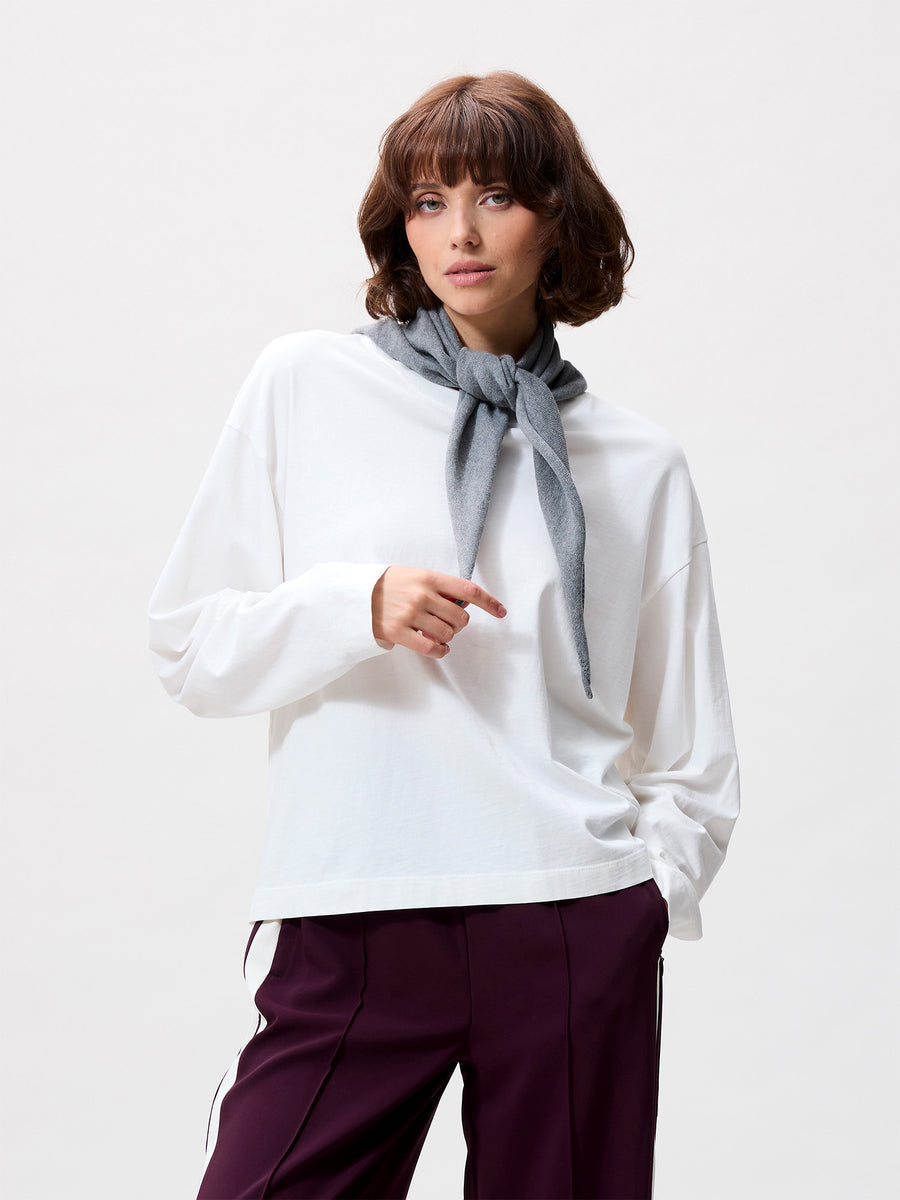 Triangle Scarf van Catwalk Junkie, kleur Grey Melange