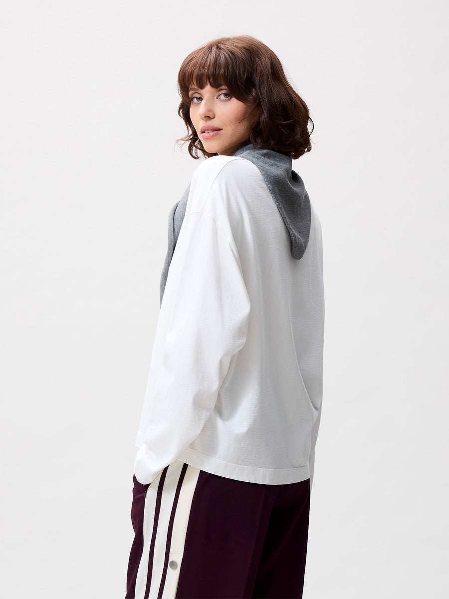 Triangle Scarf van Catwalk Junkie, kleur Grey Melange