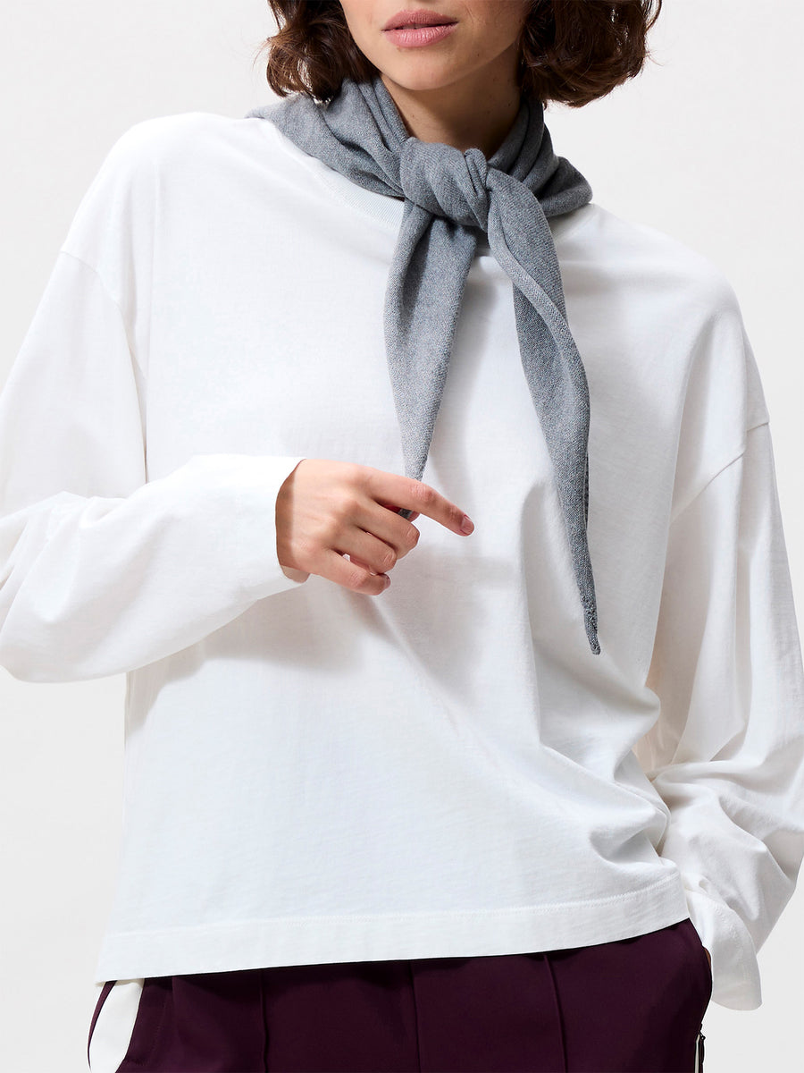 Triangle Scarf van Catwalk Junkie, kleur Grey Melange