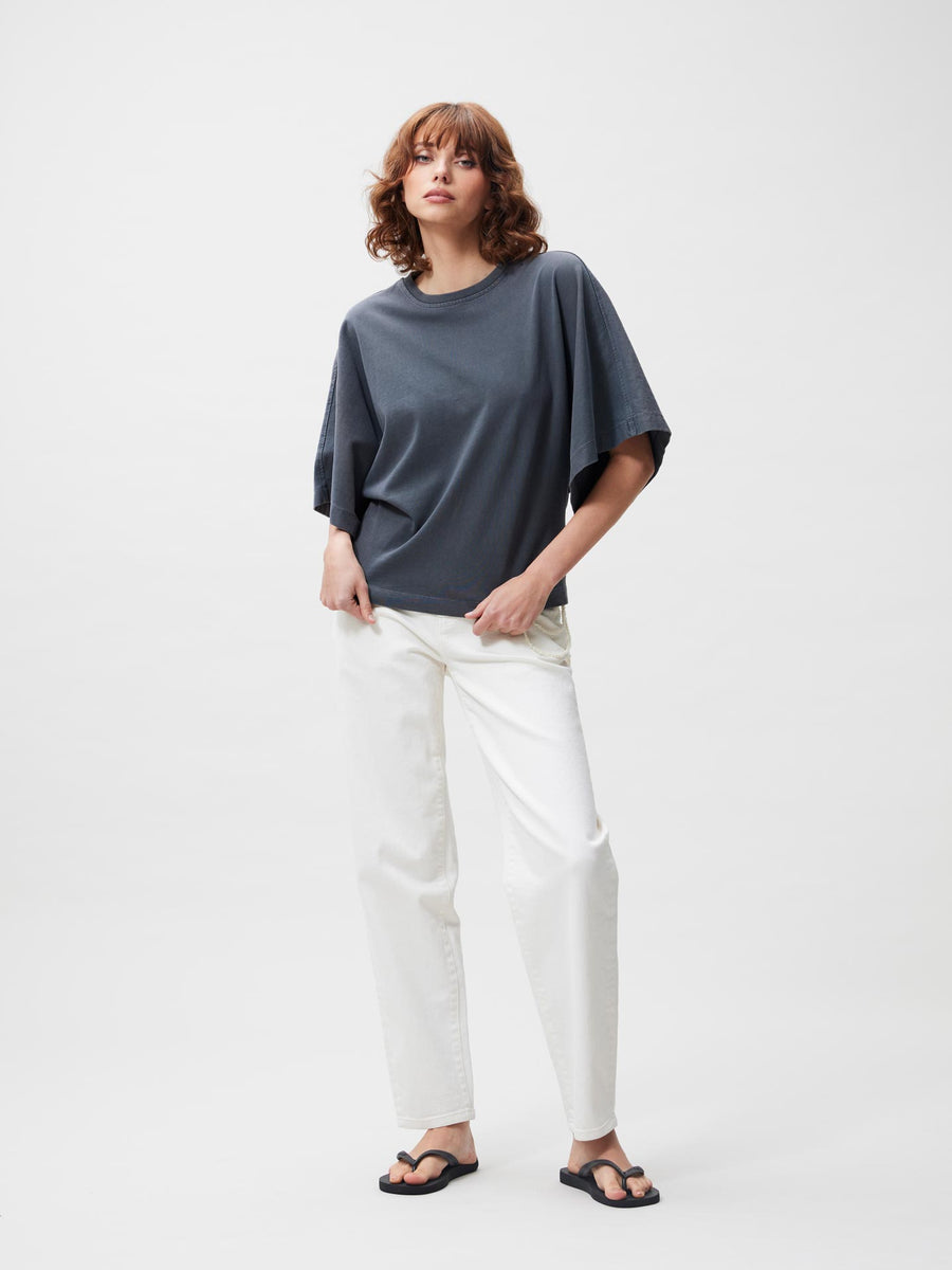 Batsleeve Tshirt van Catwalk Junkie, kleur Merlot