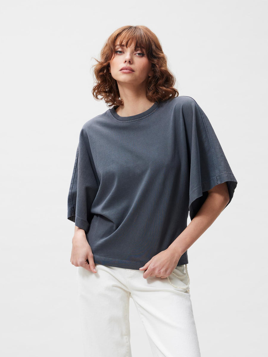 Batsleeve Tshirt van Catwalk Junkie, kleur Carbon