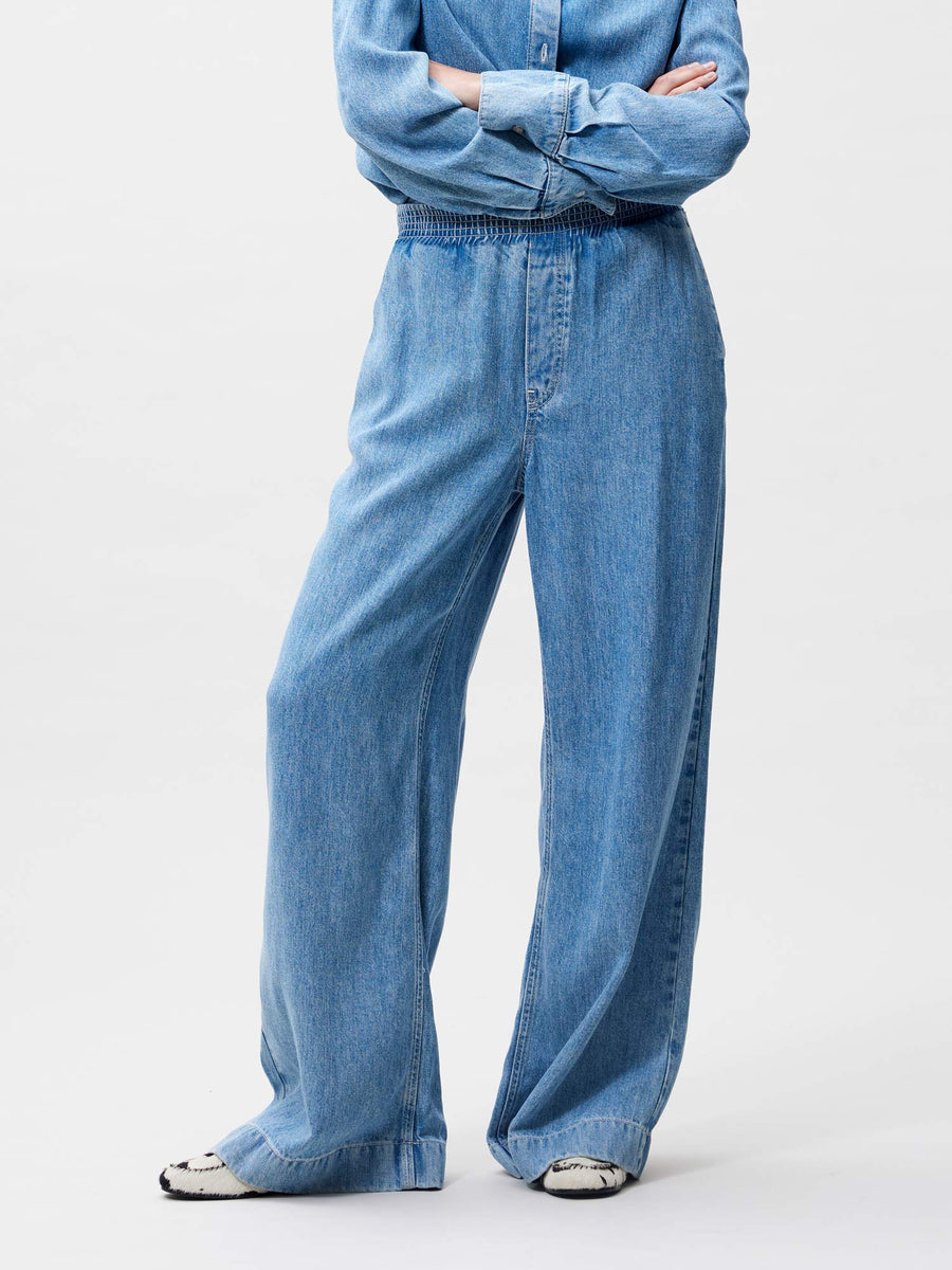 Denim Jogger van Catwalk Junkie, kleur Blue