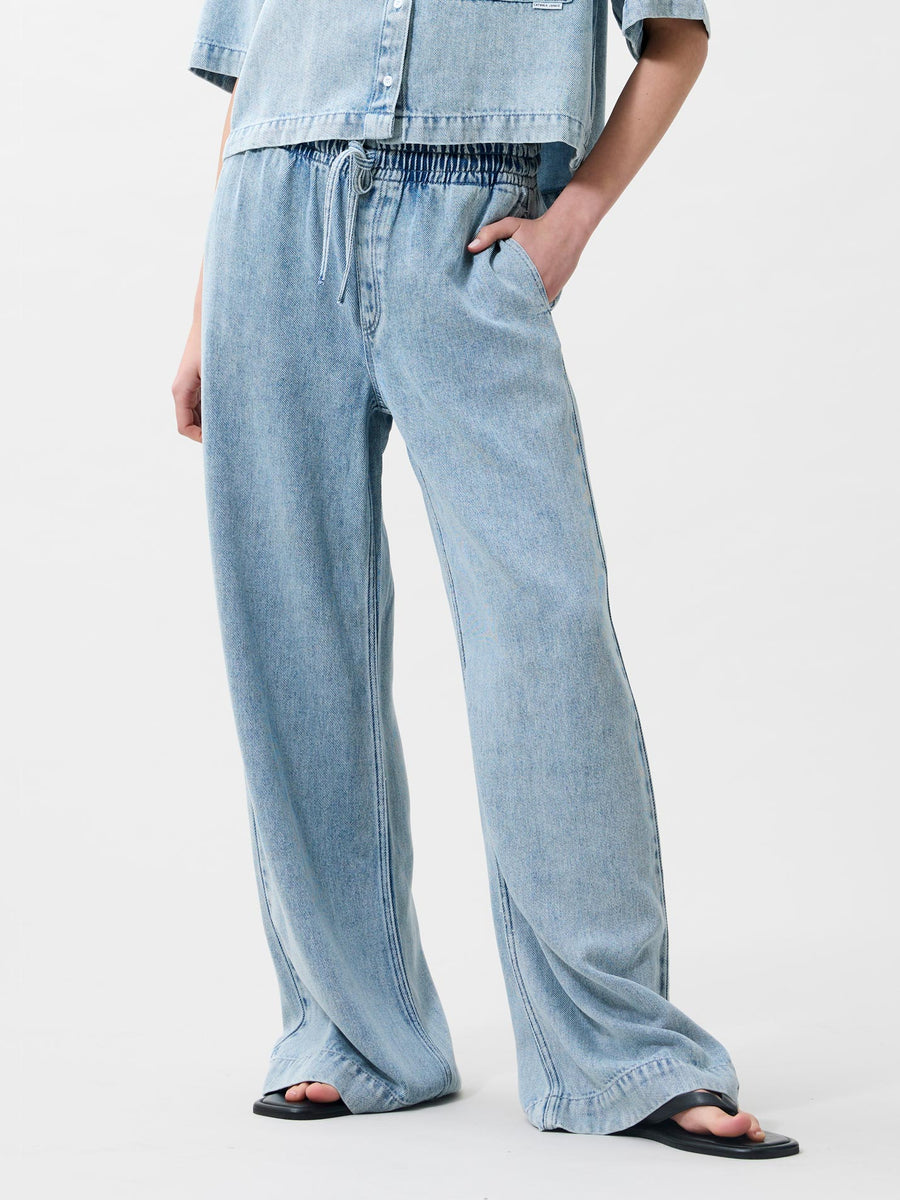 Denim Jogger van Catwalk Junkie, kleur Light Blue