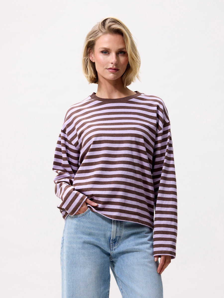 Striped Long Sleeve van Catwalk Junkie, kleur Rhapsody