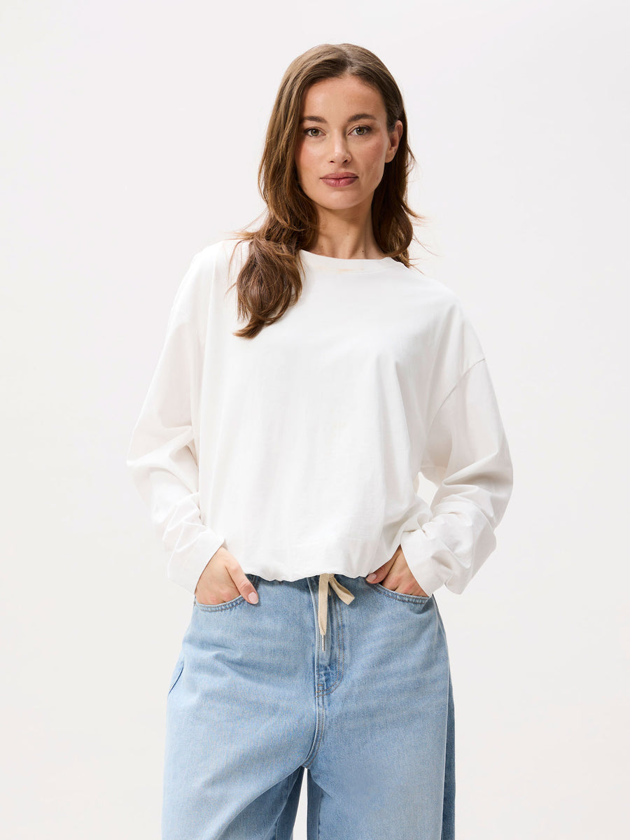 Tuck In Longsleeve van Catwalk Junkie, kleur Off White