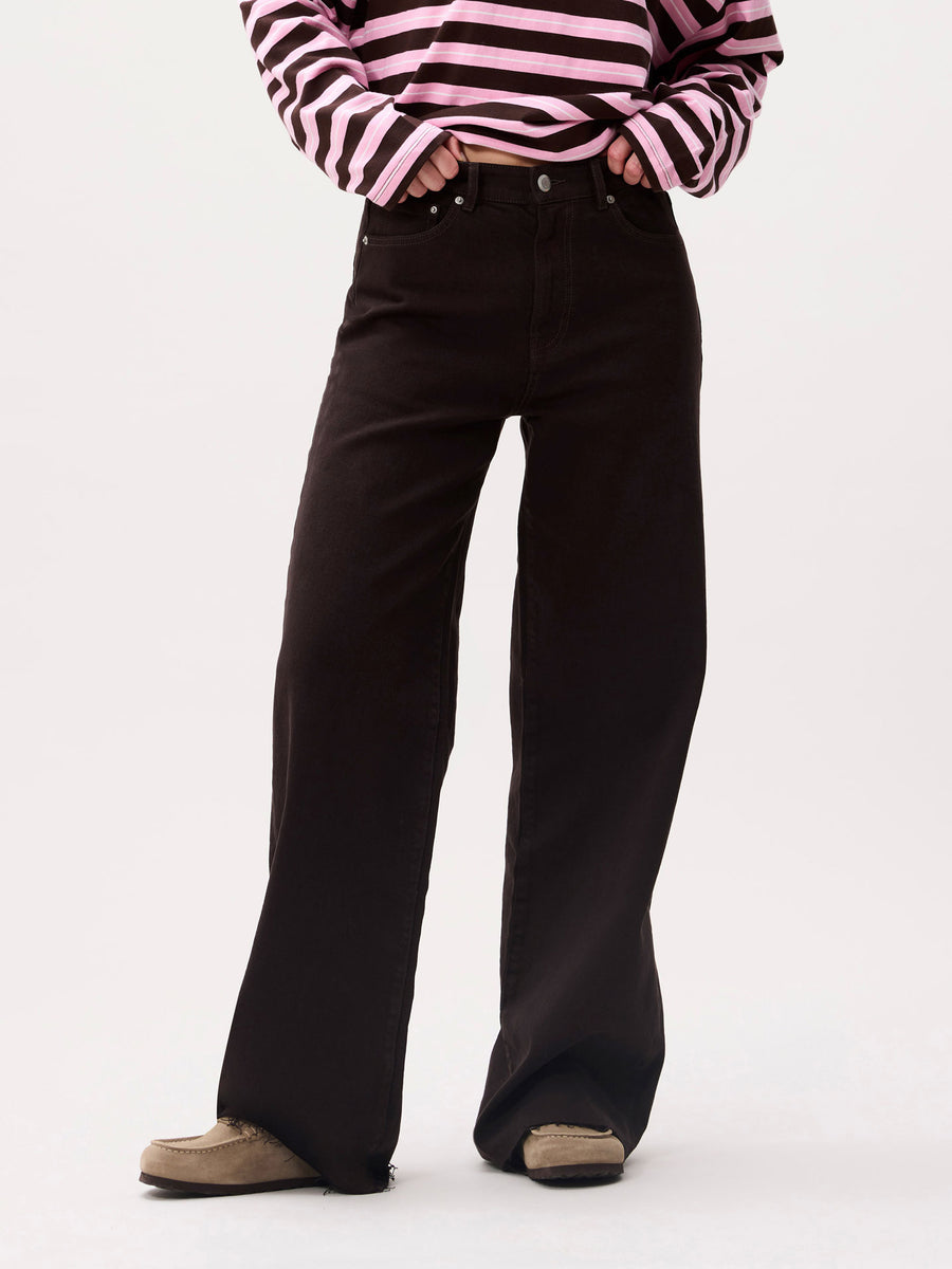 Loose Fit Jeans van Catwalk Junkie, kleur Dark Cacao