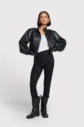 Jaquard Legging van ALIX The Label, kleur Black