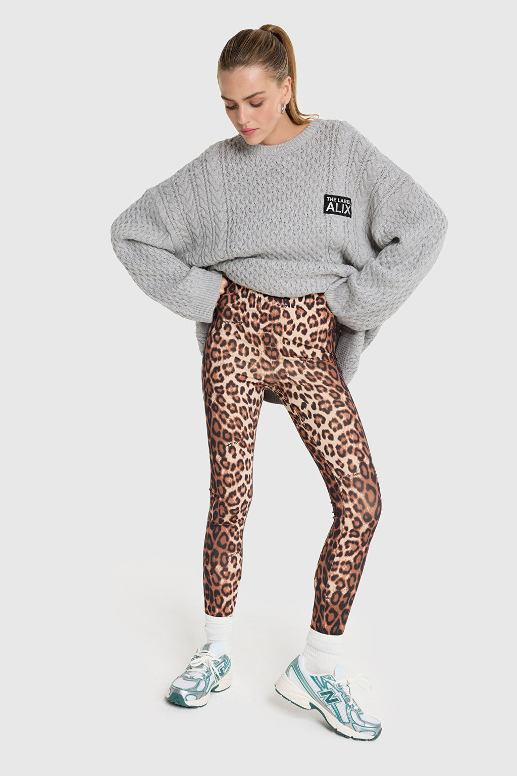 Leopard Legging van ALIX The Label, kleur Animal