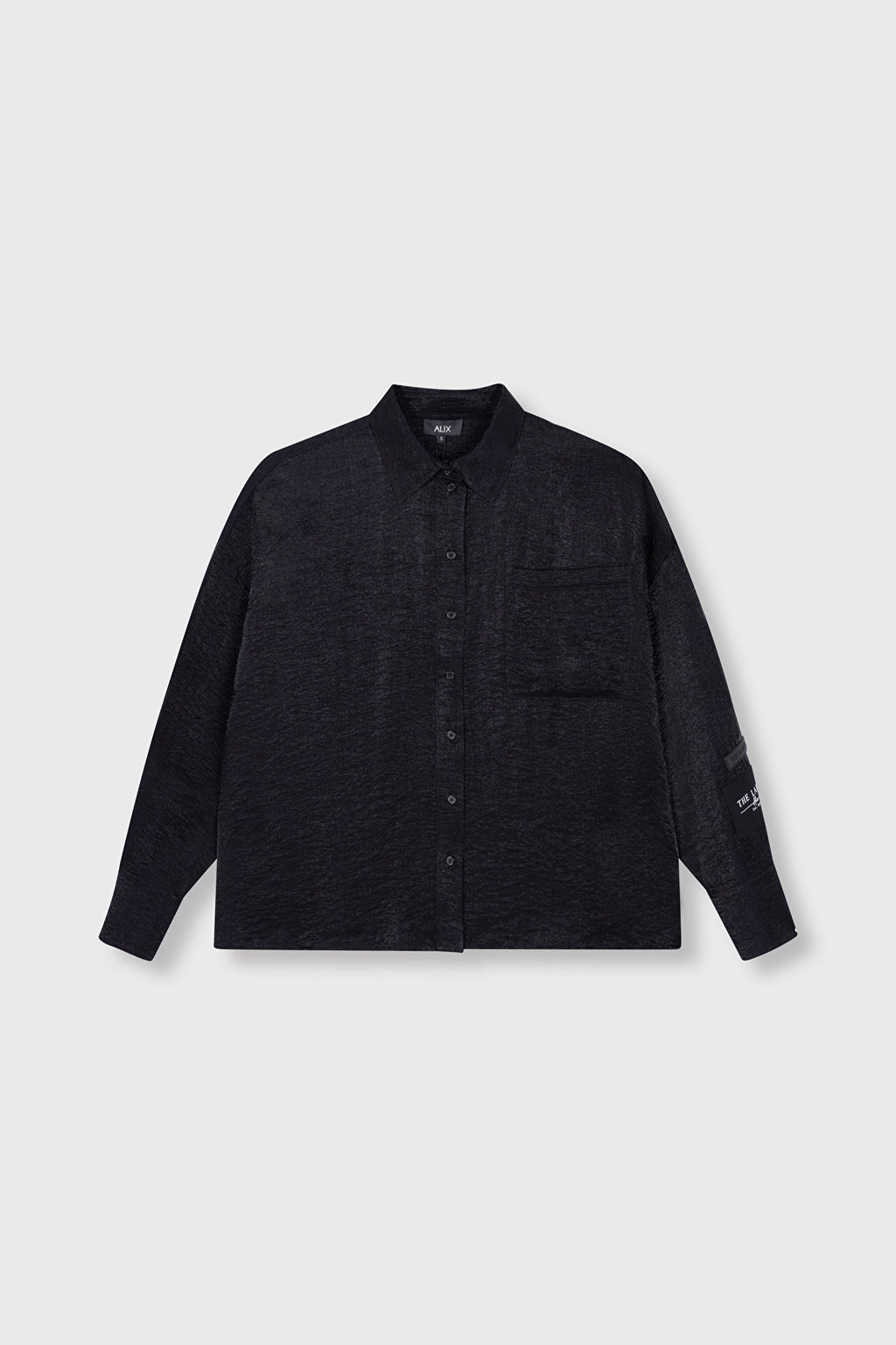 Oversized Sparkle Blouse van ALIX The Label, kleur Black