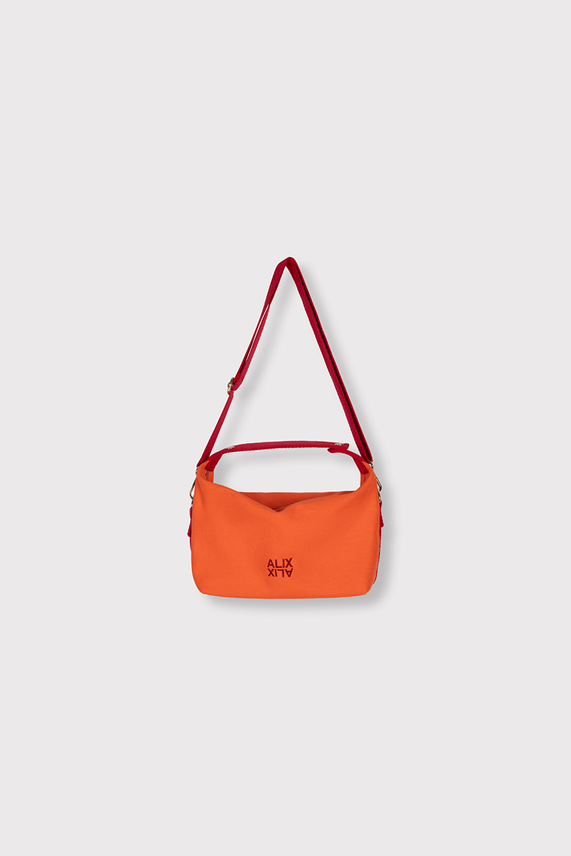 Ladies Woven Clean Small Bag van ALIX The Label, kleur Soft Orange