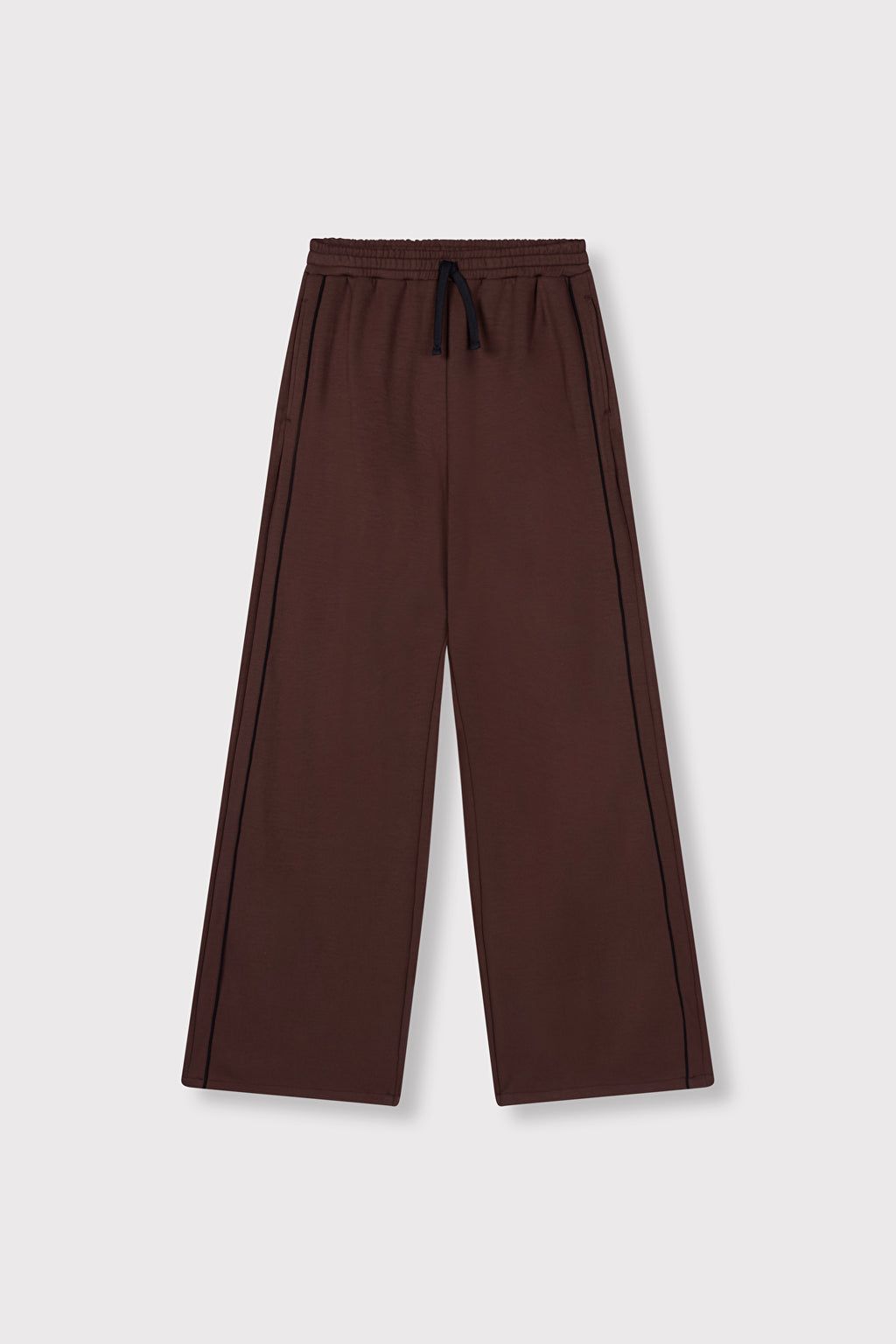 Pipings Pants van ALIX The Label, kleur Warm Brown