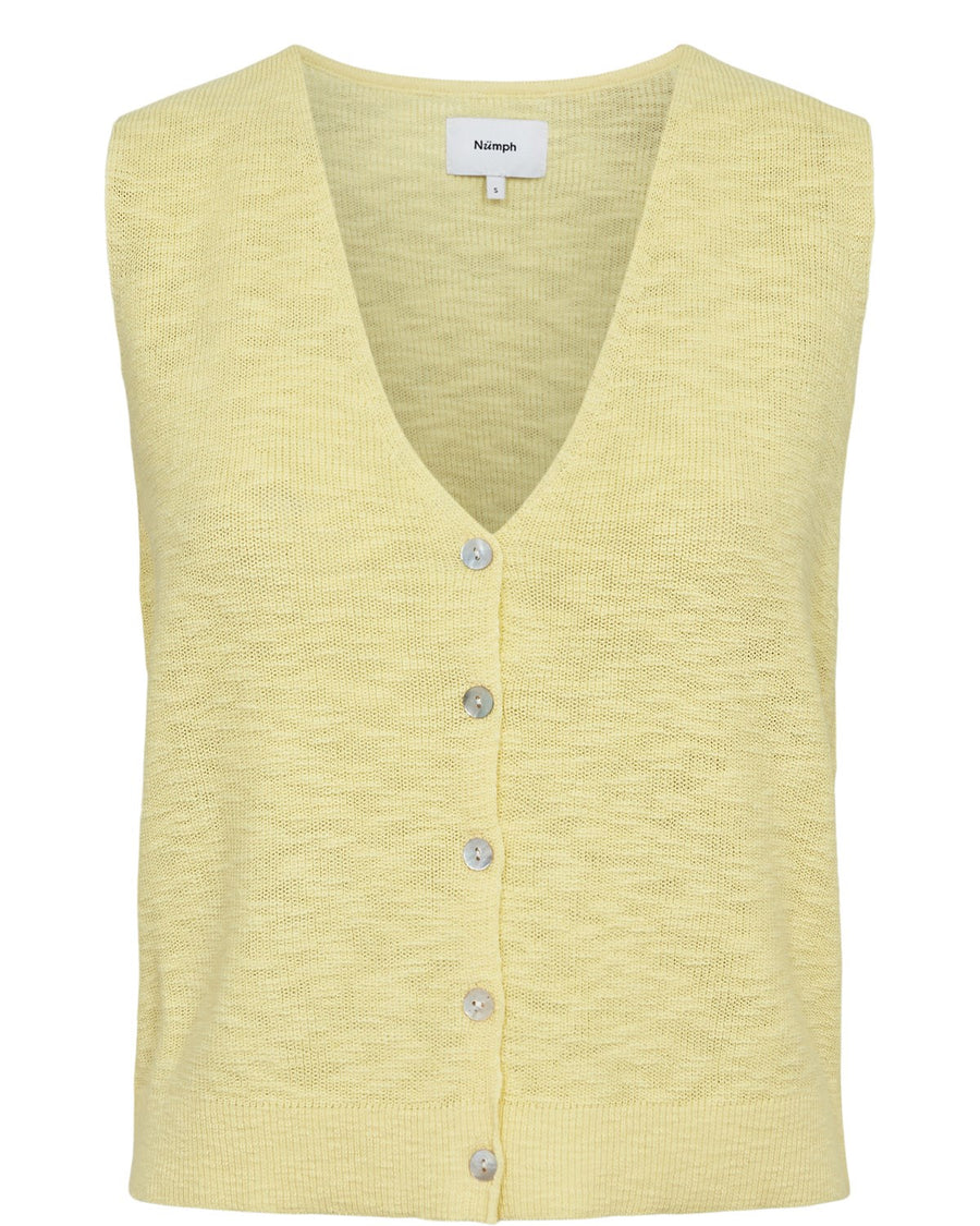 Nupetrina Vest van Nümph, kleur Popcorn
