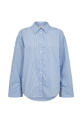 Numayana Printed Shirt van Nümph, kleur Azurine