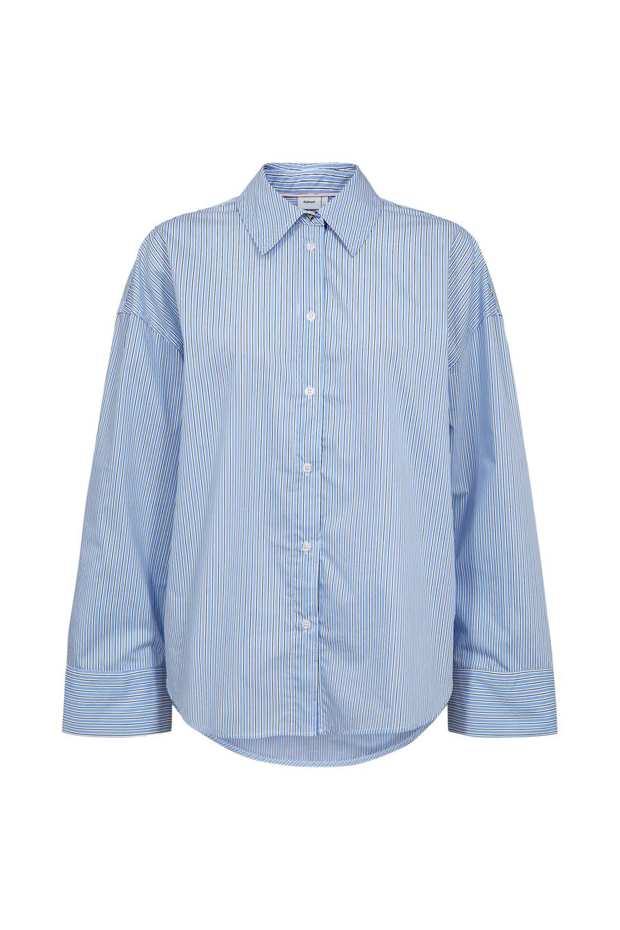 Numayana Printed Shirt van Nümph, kleur Azurine