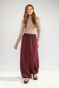 Nusvala Parachute Pants van Nümph, kleur Fig