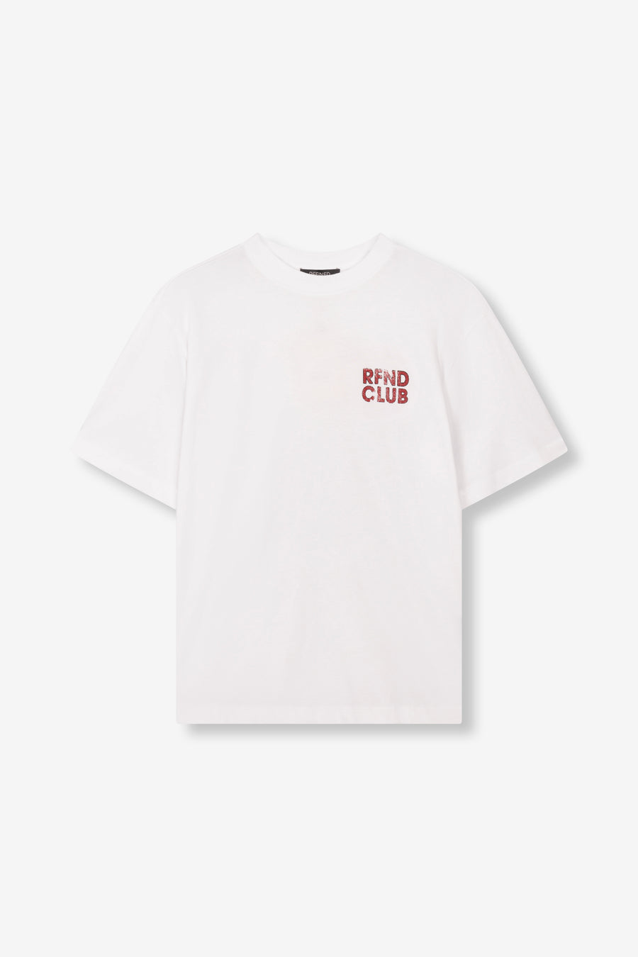 T-Shirt Maggy van Refined Department, kleur White