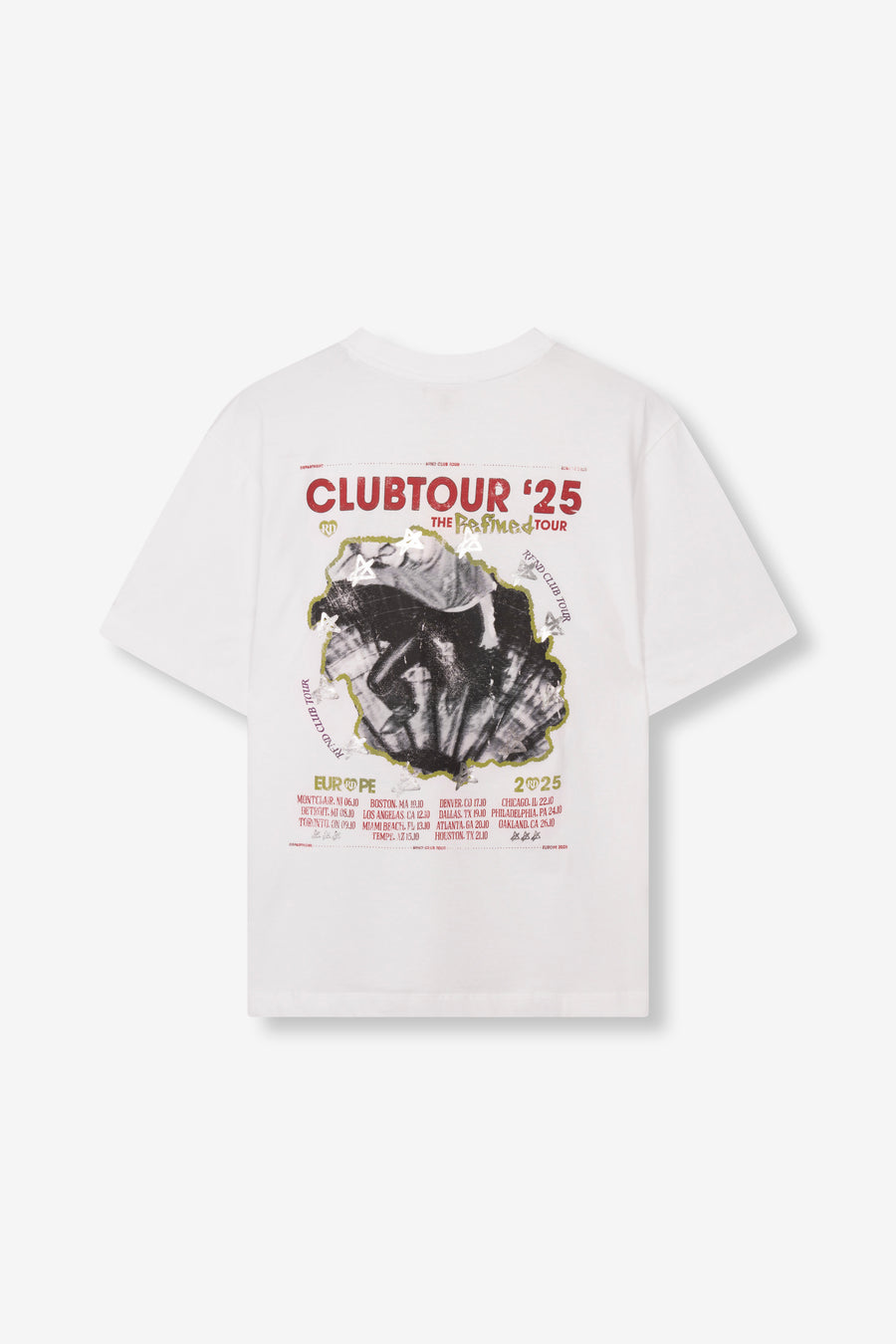 T-Shirt Maggy van Refined Department, kleur White