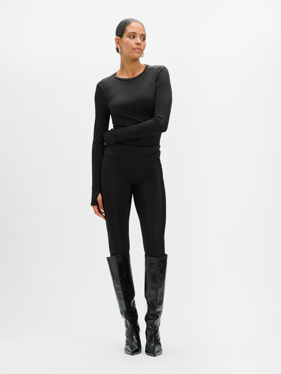 Legging Anna van Refined Department, kleur Black