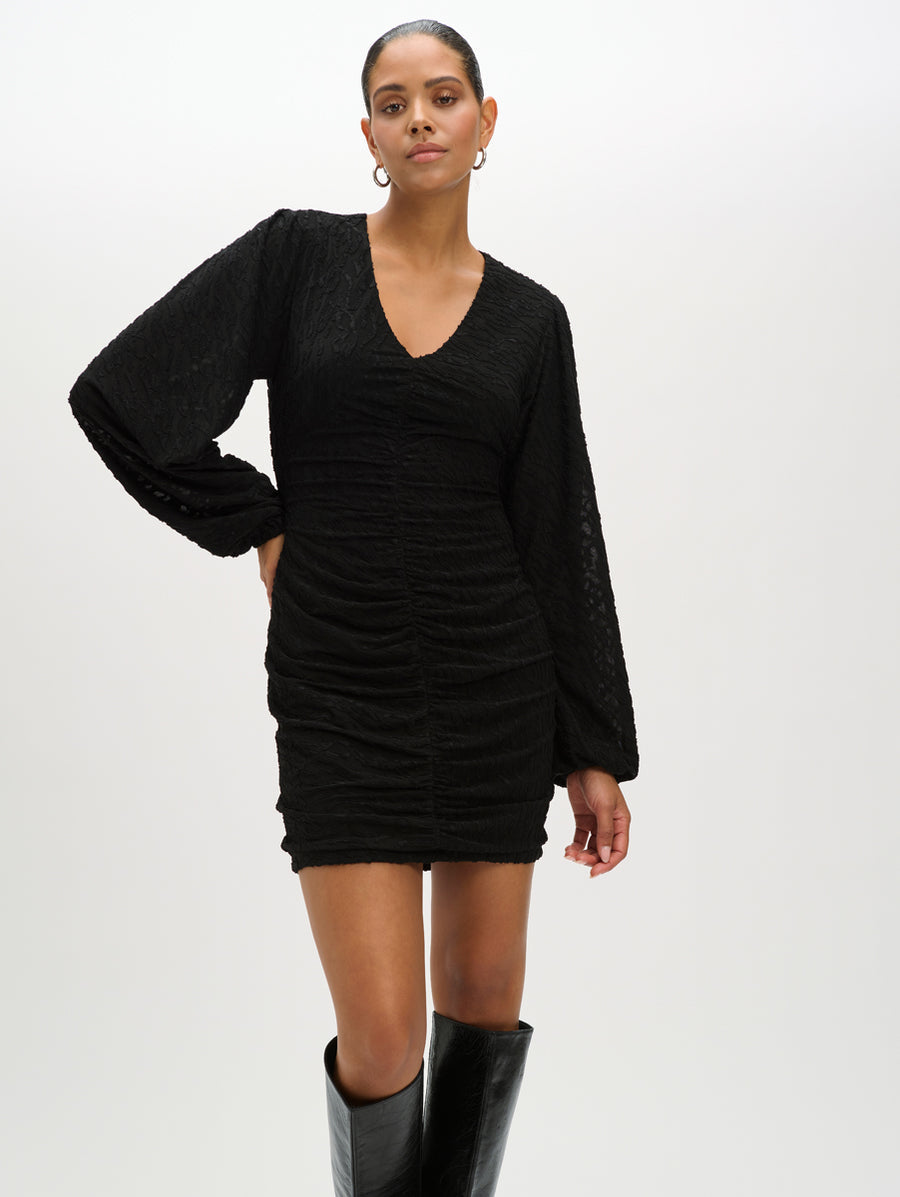 Dress Eden van Refined Department, kleur Black
