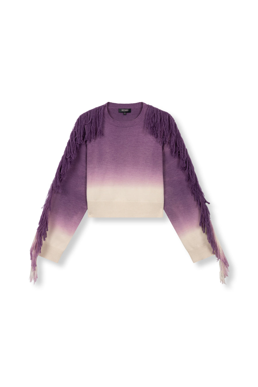 Grace Sweater van Refined Department, kleur Purple