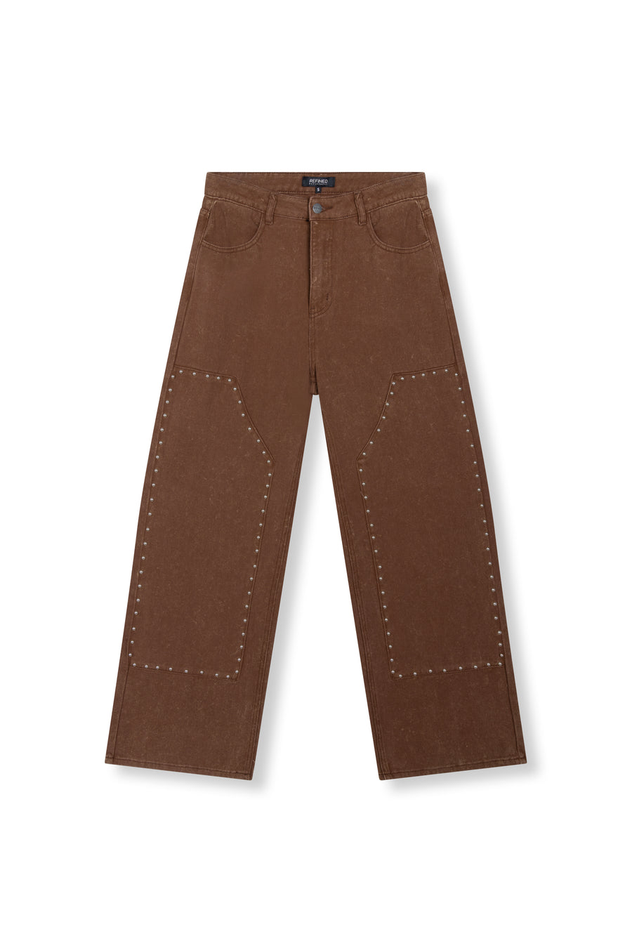 Jeans Payton van Refined Department, kleur Brown