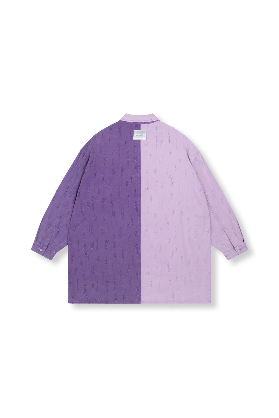 Denim Blouse Lolay van Refined Department, kleur Purple