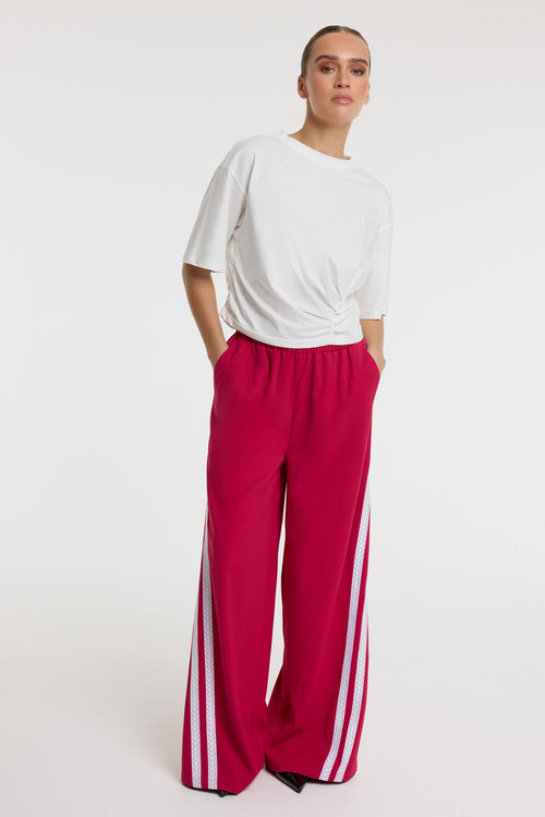 Barr T-Shirt van Refined Department, kleur White