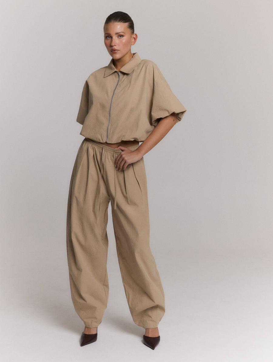Rooze Pantalon van Refined Department, kleur Sand