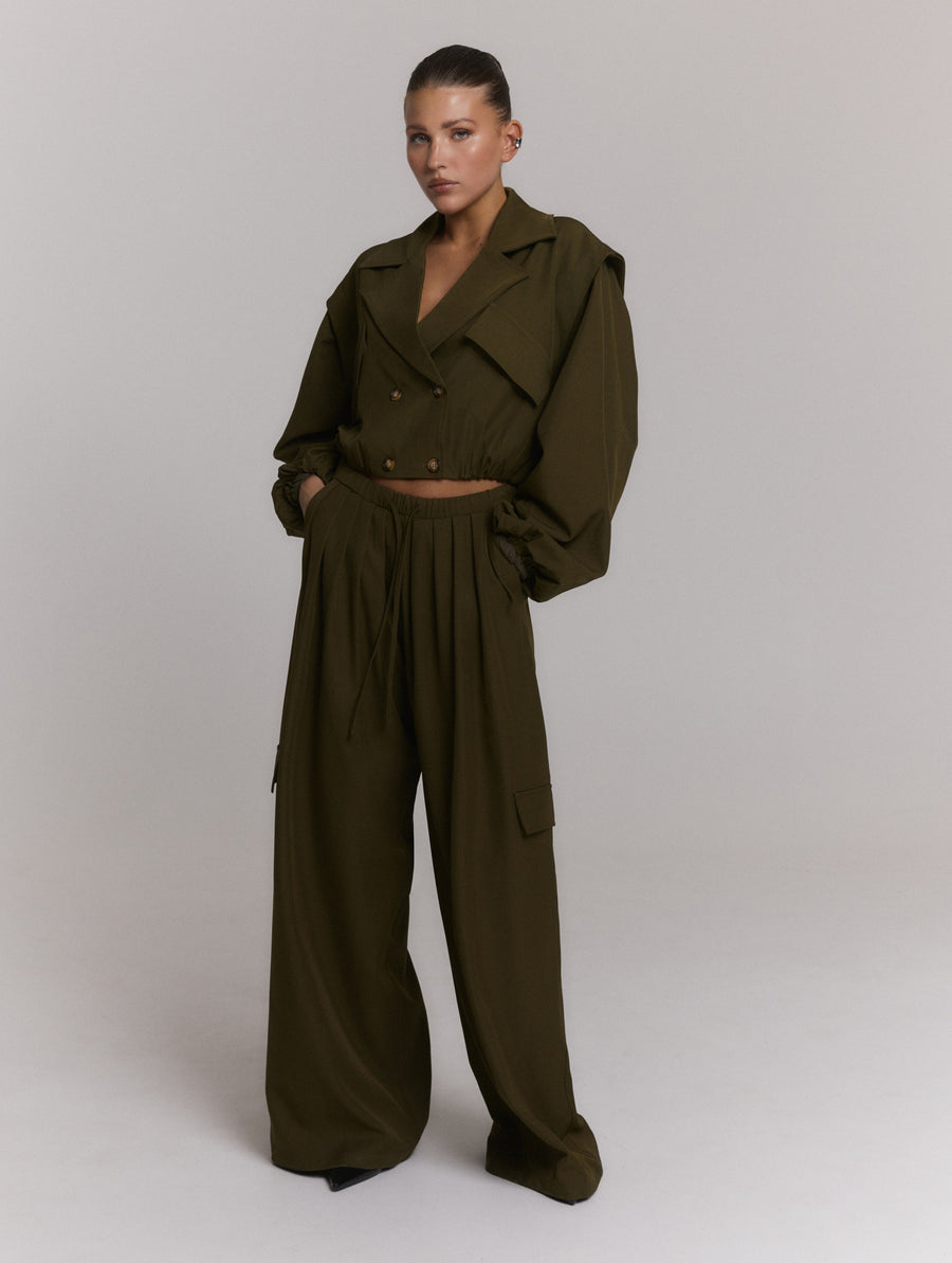 Bomber Laya van Refined Department, kleur Army