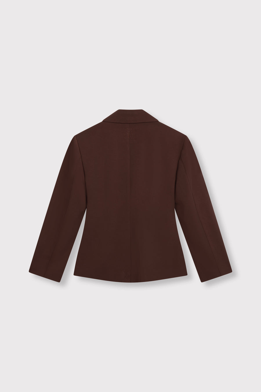Bruna Blazer van Refined Department, kleur Choc Brown
