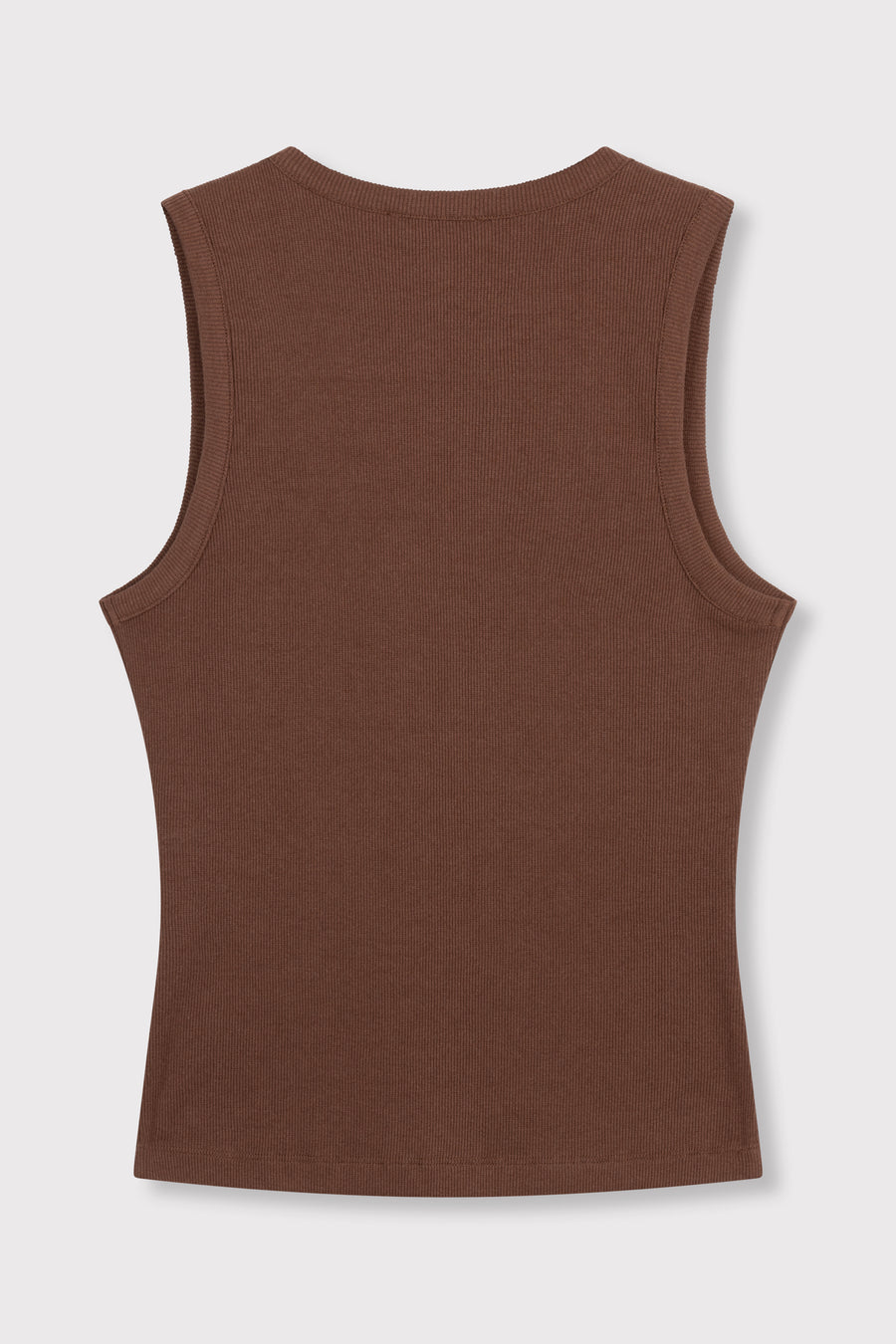 Tanktop Bente van Refined Department, kleur Choc Brown
