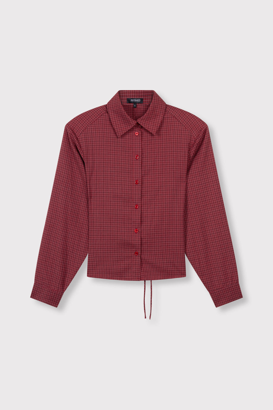 Blouse Presley van Refined Department, kleur Check