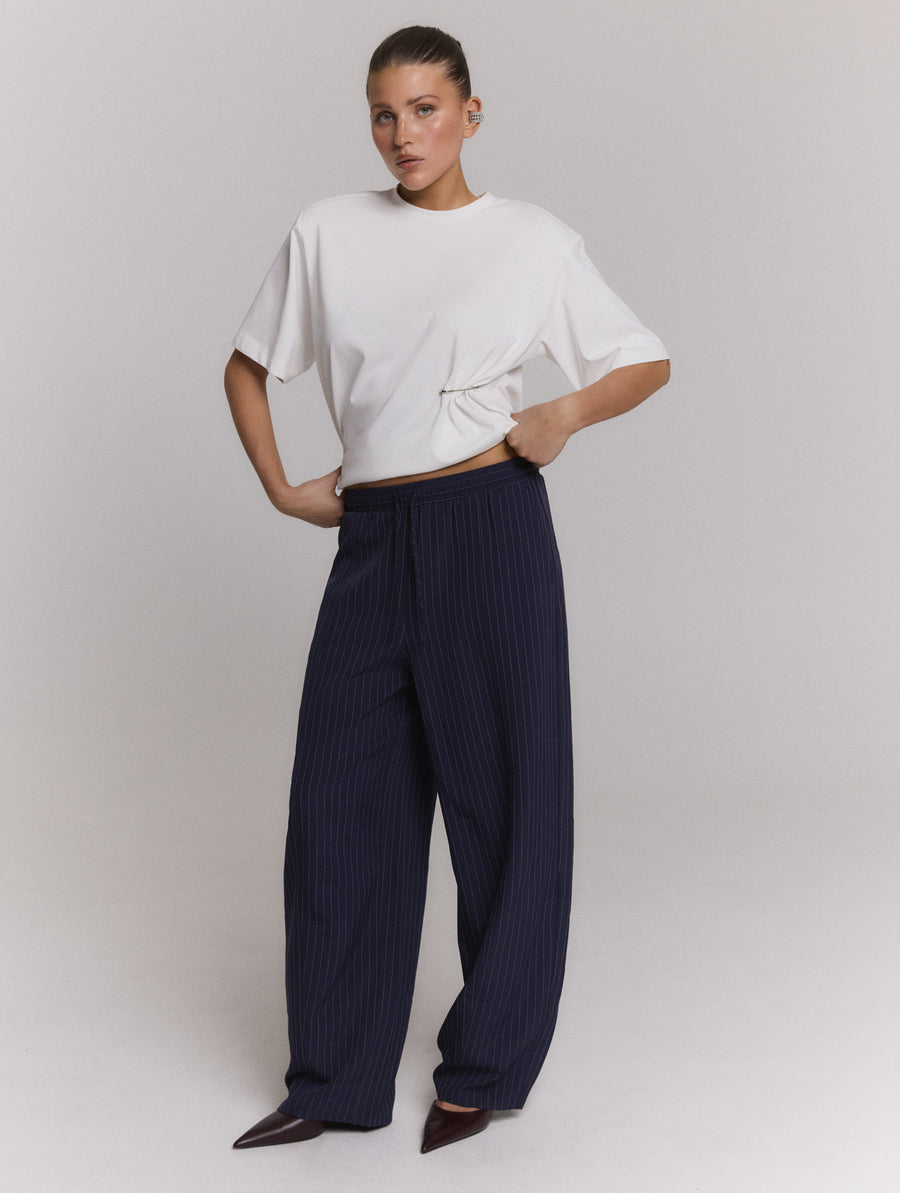 Jamie Pants van Refined Department, kleur Navy