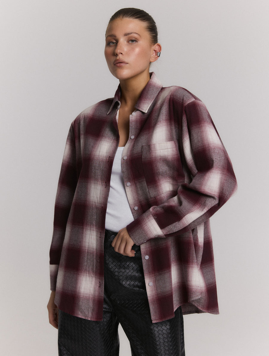 Lolay Blouse van Refined Department, kleur Check