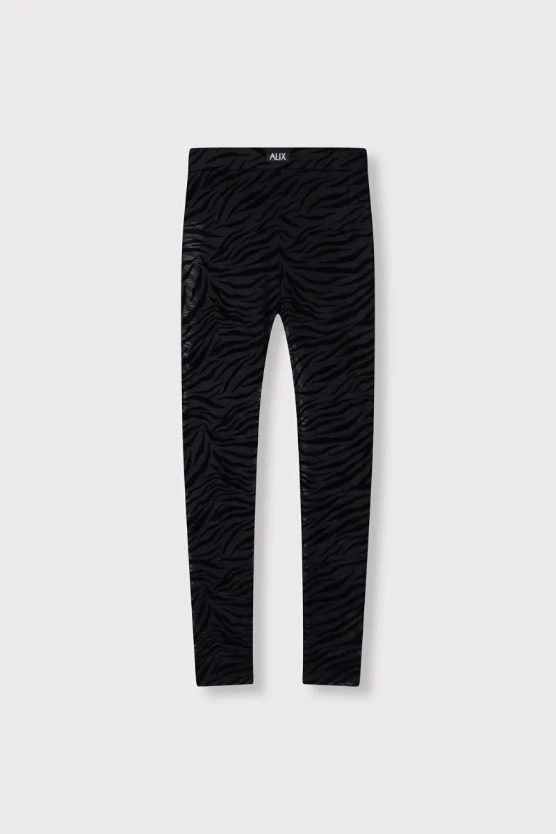 Alix Mesh Legging van ALIX The Label, kleur Zebra