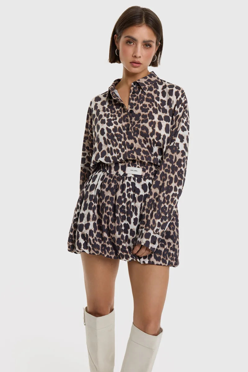 Animal Blouse van ALIX The Label, kleur Animal