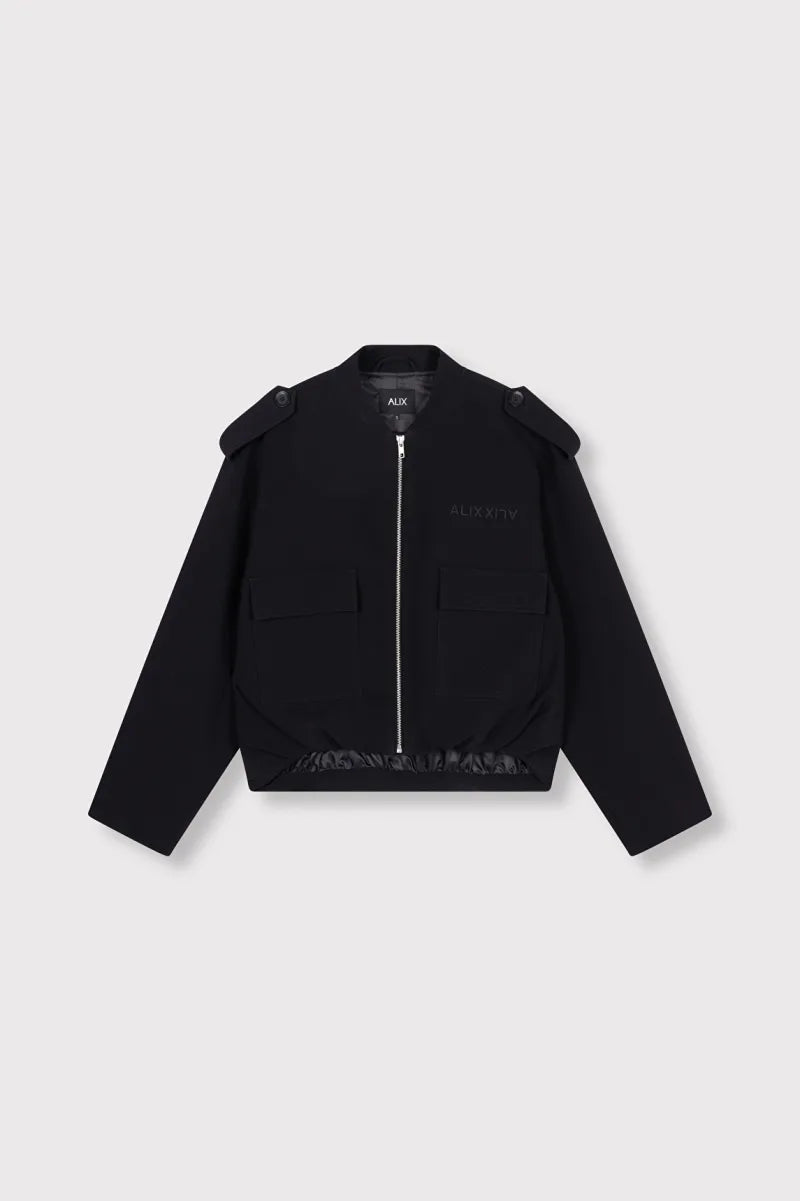 Balloon Jacket van ALIX The Label, kleur Black