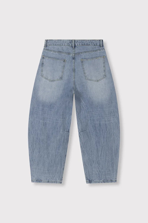 Barrel Denim Pants van ALIX The Label, kleur Light Blue Denim