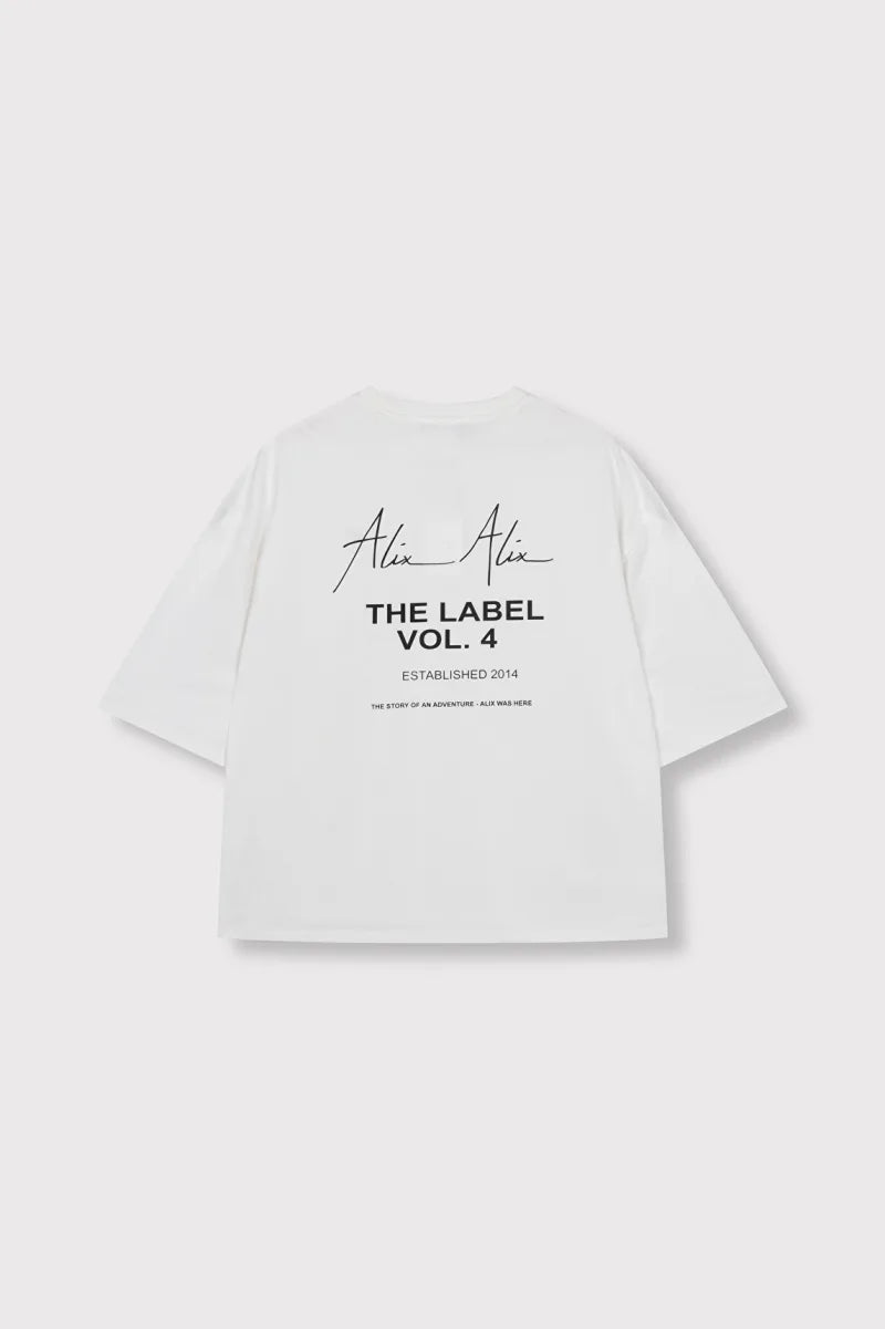 Bull T-Shirt van ALIX The Label, kleur Soft White