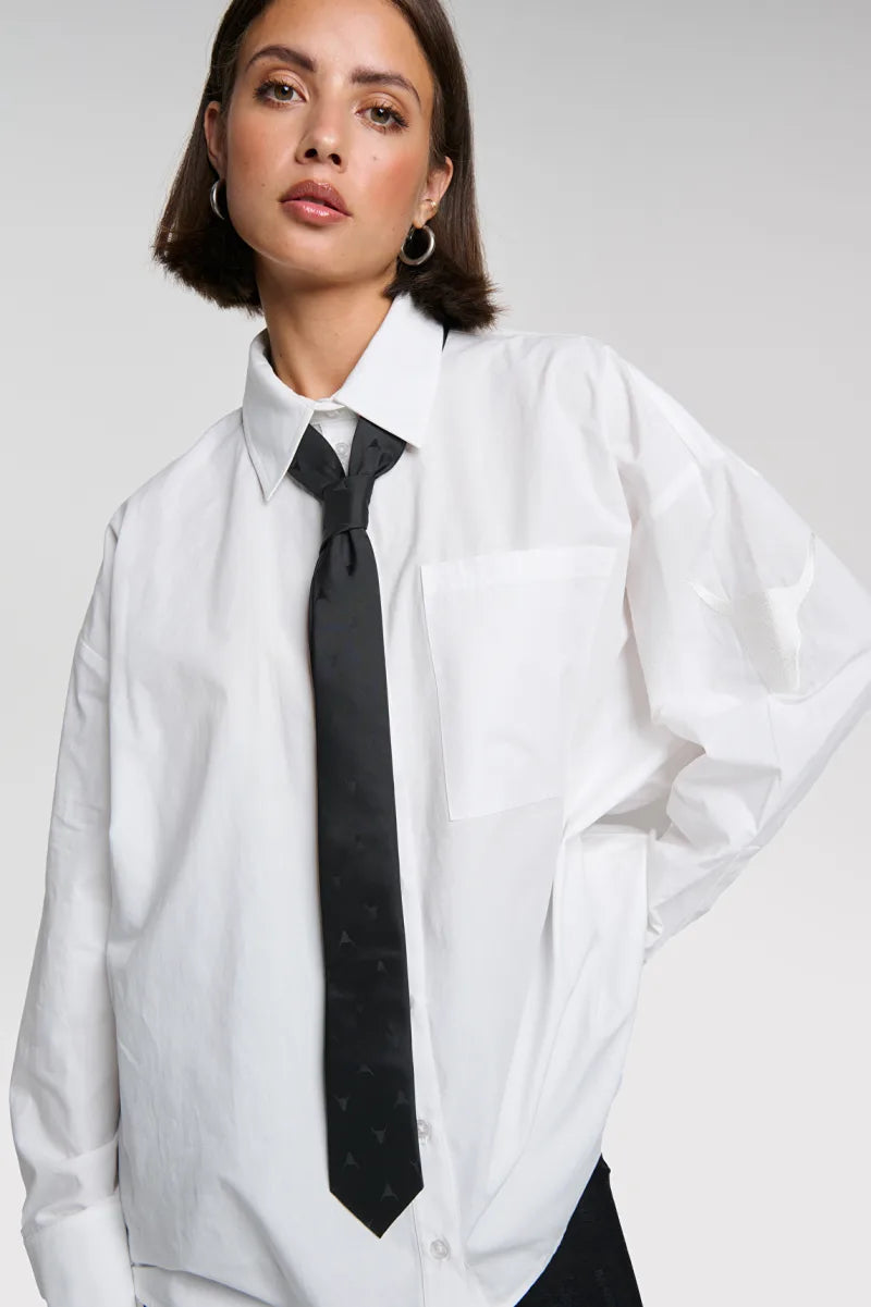 Bull Tie van ALIX The Label, kleur Black
