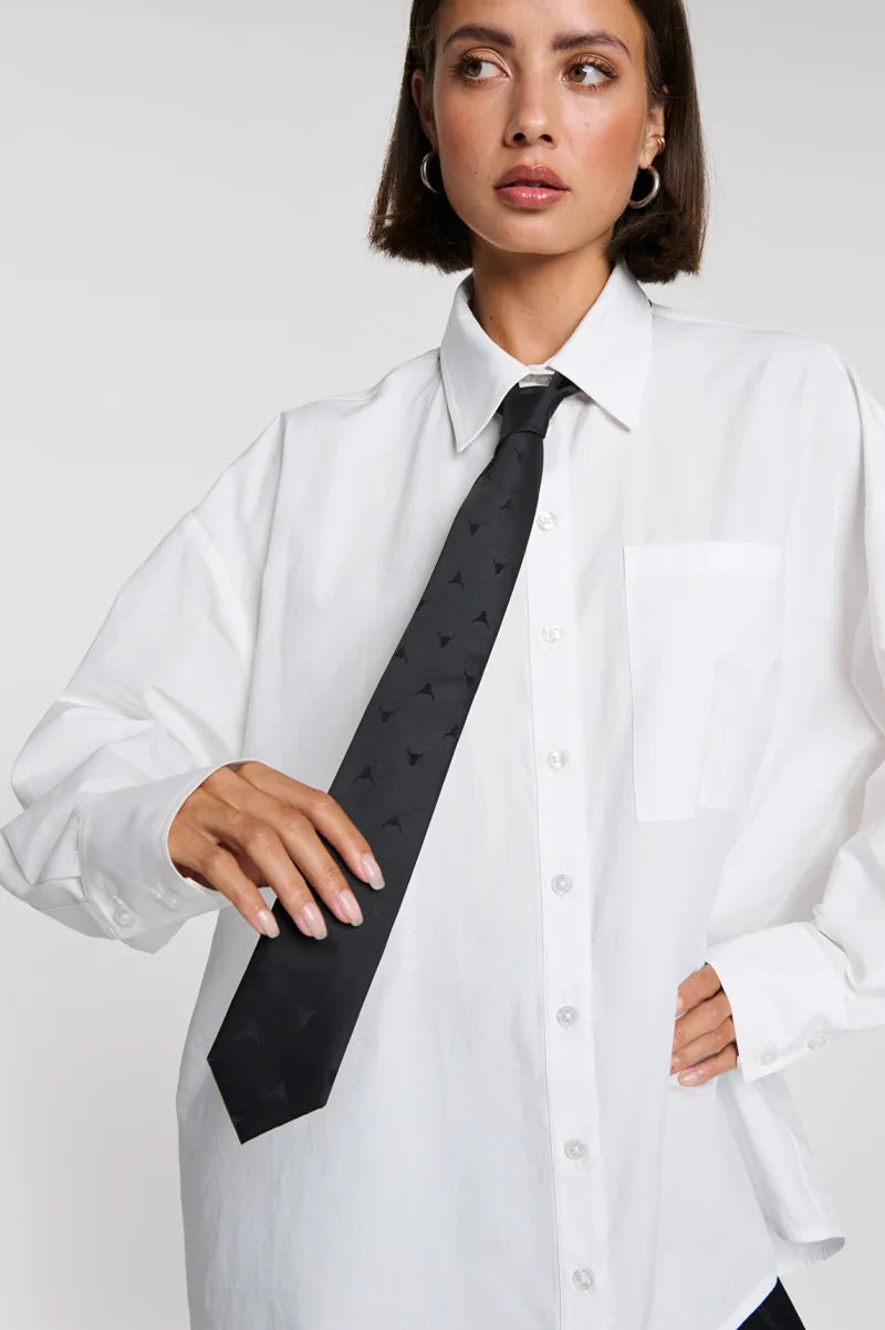 Bull Tie van ALIX The Label, kleur Black