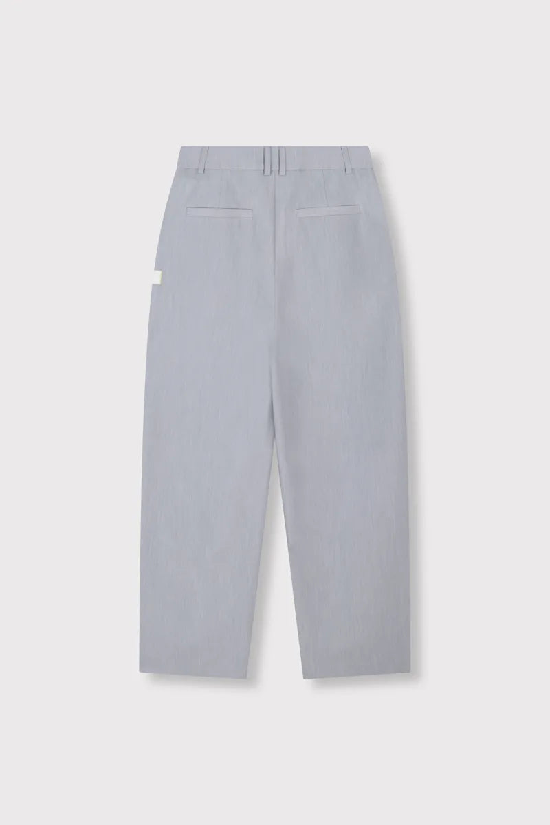 Clean Mix Pants van ALIX The Label, kleur Soft Grey Melange