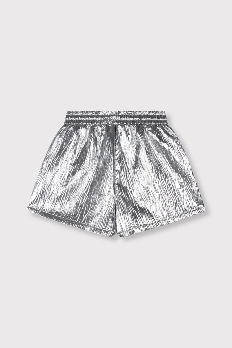 Crinkle Shorts van ALIX The Label, kleur Silver