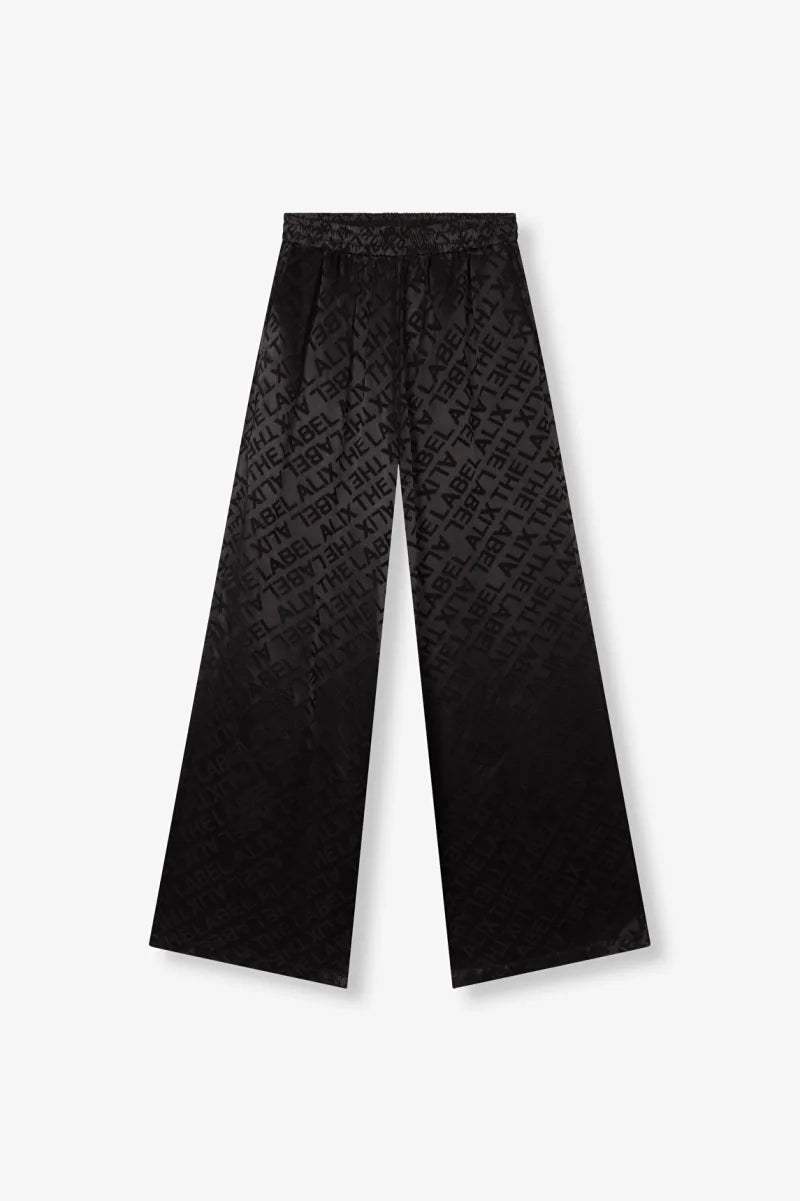 Jacquard Pants van ALIX The Label, kleur Black
