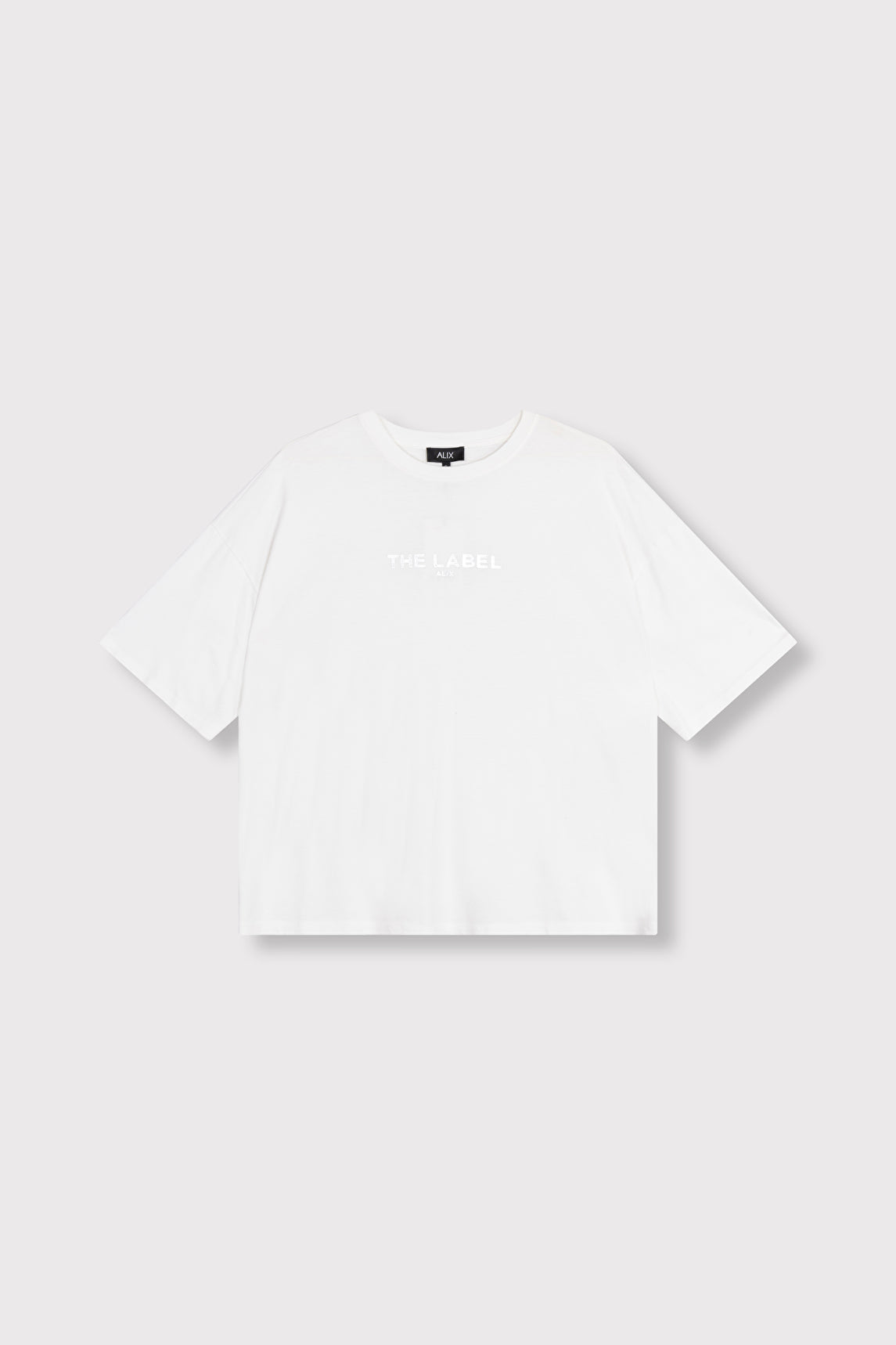 Ladies Knitted The Label T-Shirt van ALIX The Label, kleur Soft White