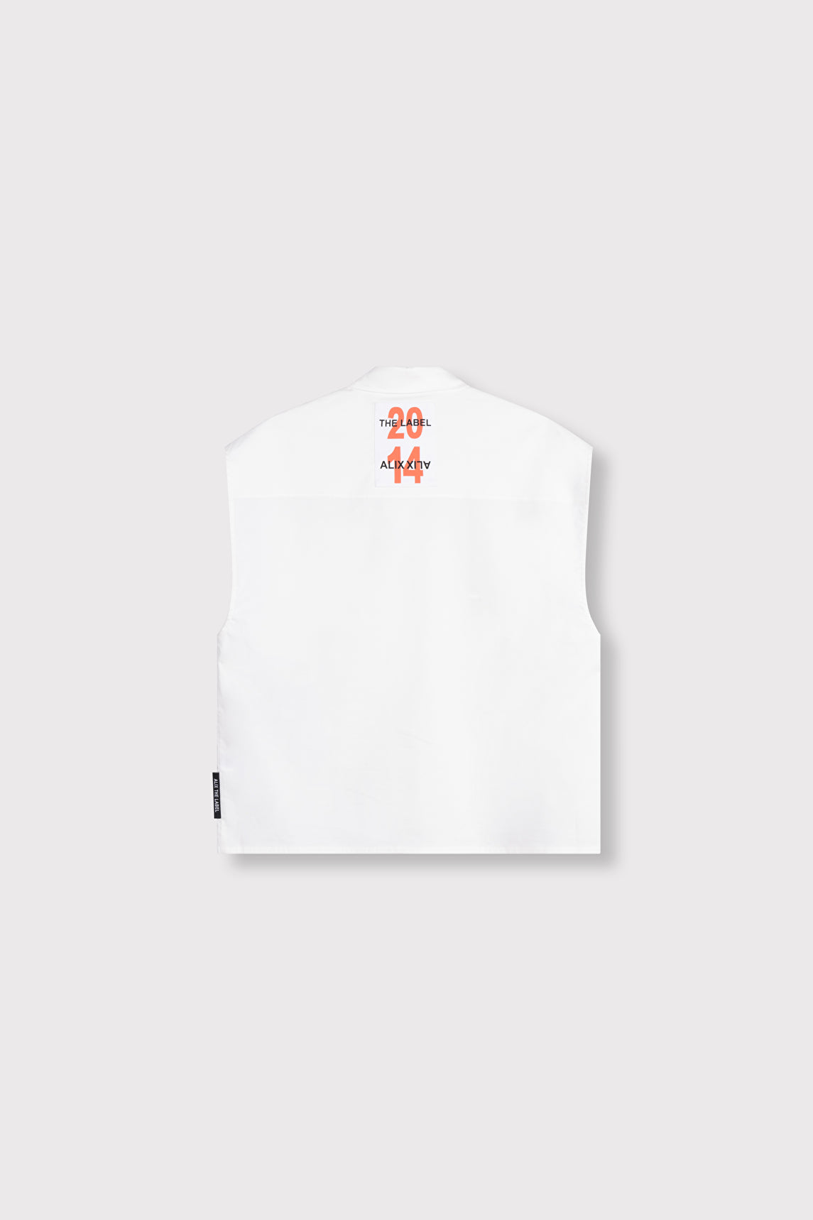 Ladies Woven Sleeveless Blouse van ALIX The Label, kleur Soft White