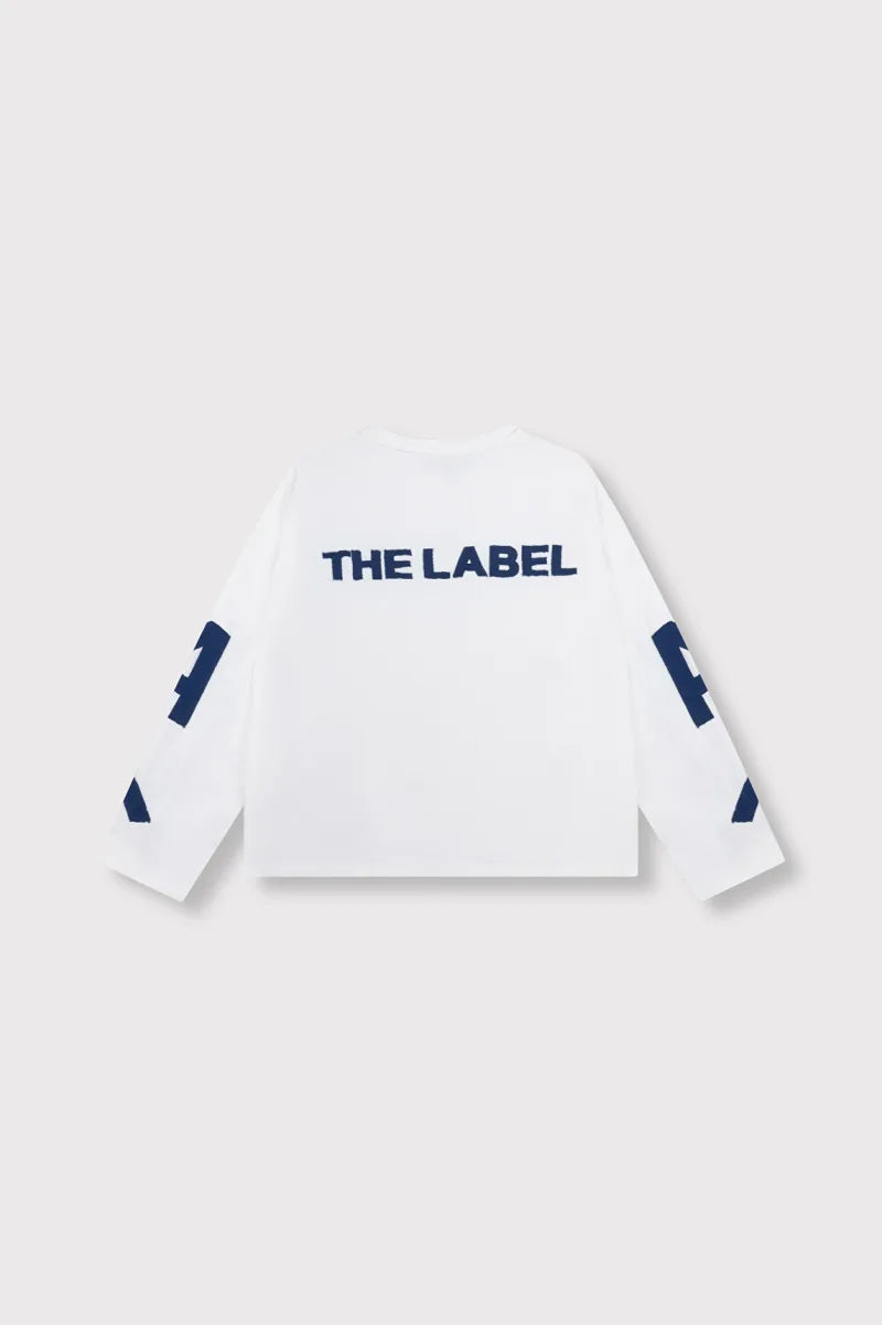 Longsleev E T-Shirt van ALIX The Label, kleur Soft White