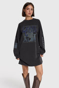 Longsleeve T-Shirt van ALIX The Label, kleur Charcoal Grey