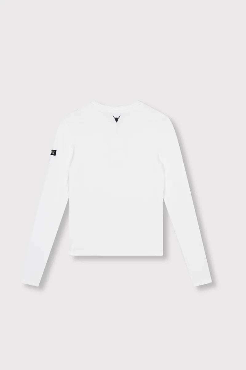 Longsleeve Top van ALIX The Label, kleur Soft White